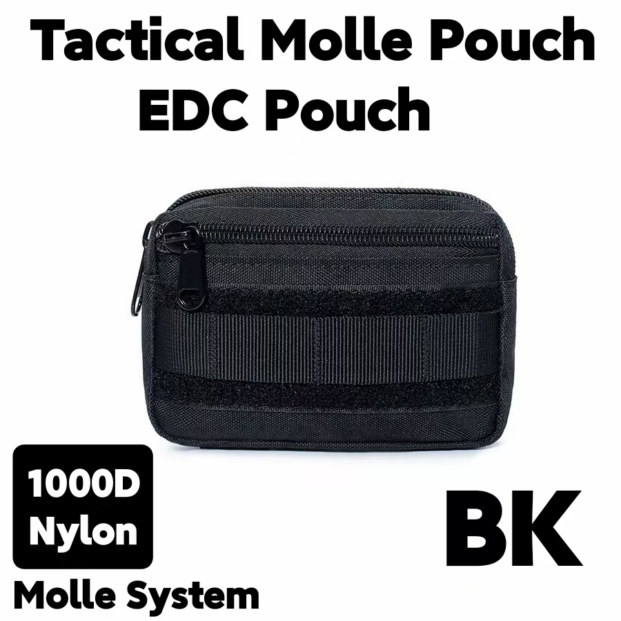 Hunting Knife Outdoor - Small Molle Pouch EDC Tool Waist