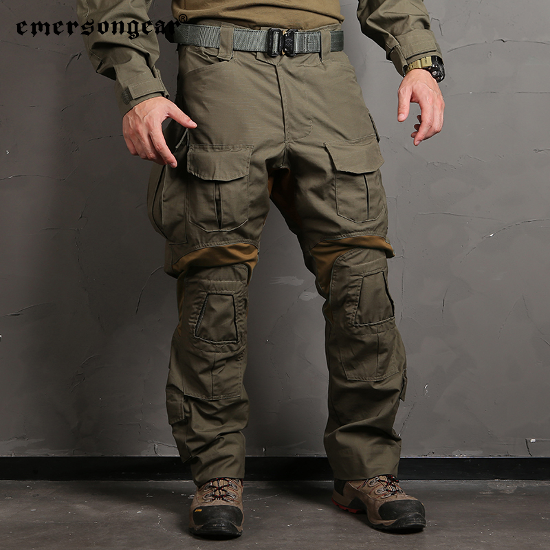Outdoor Hunting Trousers - Emersongear E3 Tactical Pants Camo Pants
