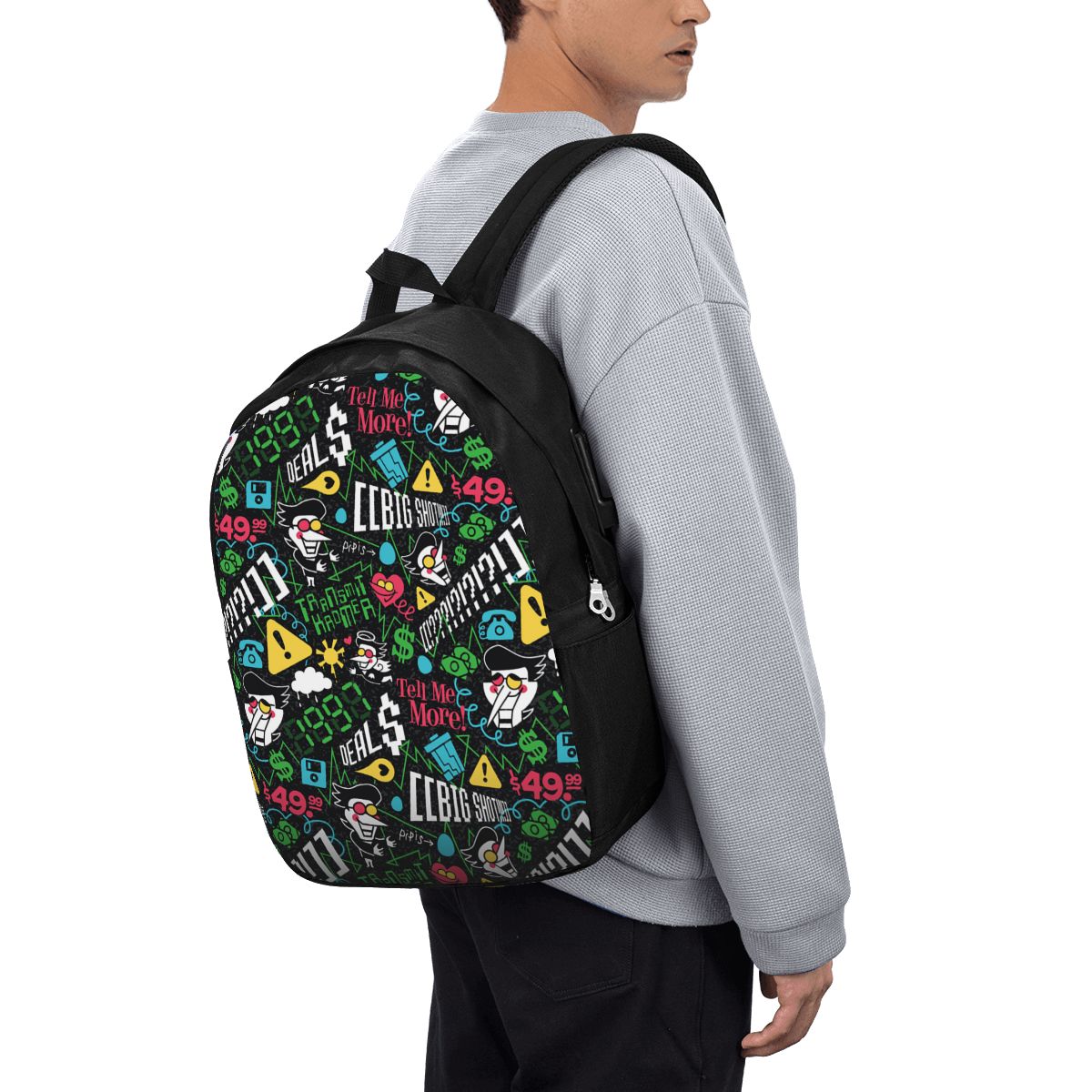 G&T Hunting & Outdoor Gun Shop Photos - Deltarune SPAMTON G Backpack Travel Notebook