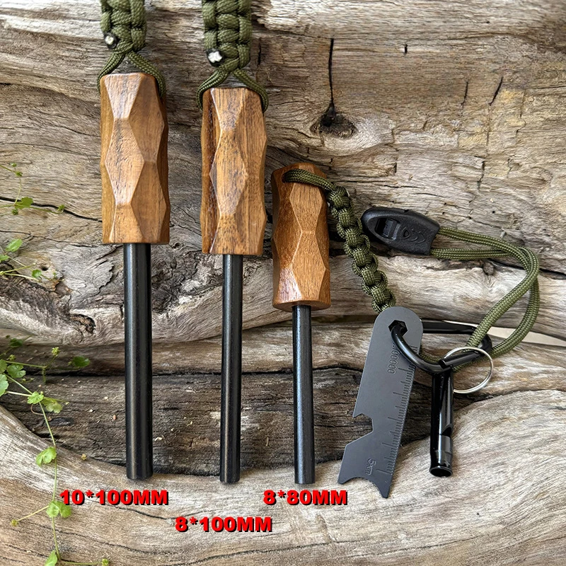 Fire Starter Waterproof - New Outdoor Flint Fire Starter with