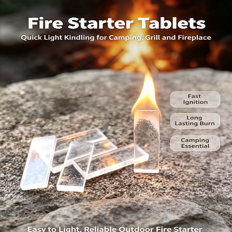 Fire Starter Waterproof - 100 Pack Waterproof Fire Starter Cubes,