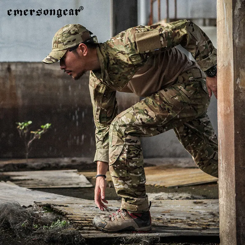 Outdoor Hunting Trousers - Emersongear Tactical Assault Pants Mens Duty