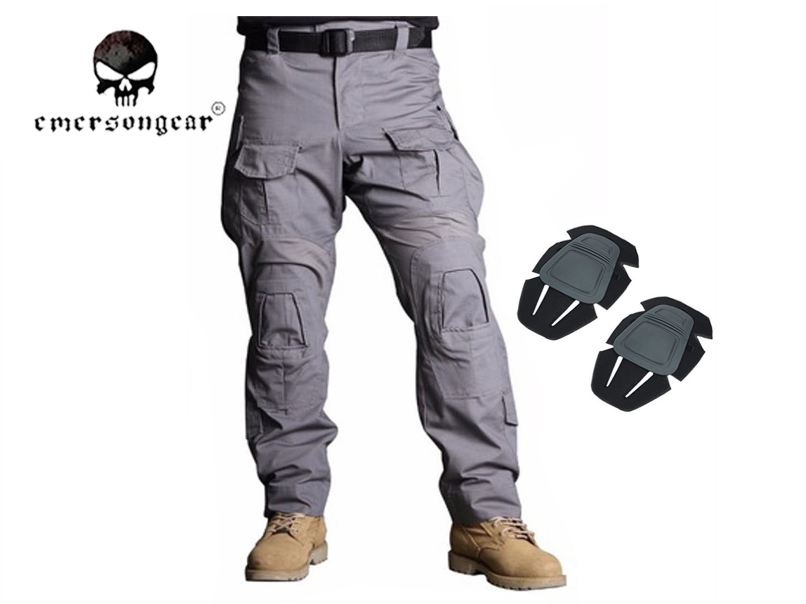 Outdoor Hunting Trousers - Emersongear EM9294 Gray G3 Tactical Combat