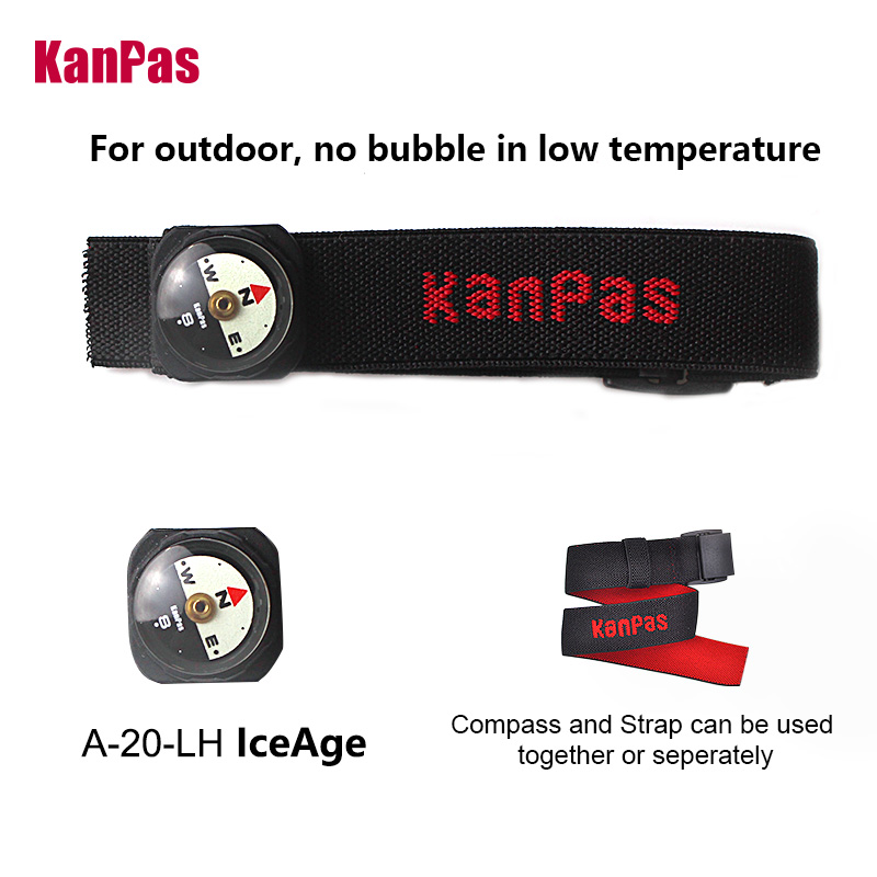 Outdoor Hunting Guide - KANPAS ICEAGE Compass with Wristband Bag