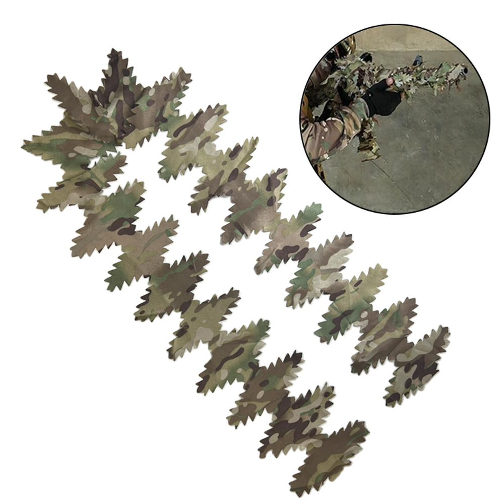 Ghillie Suit Woodland - 3D Laser Cutting Camouflage Strips Tactical