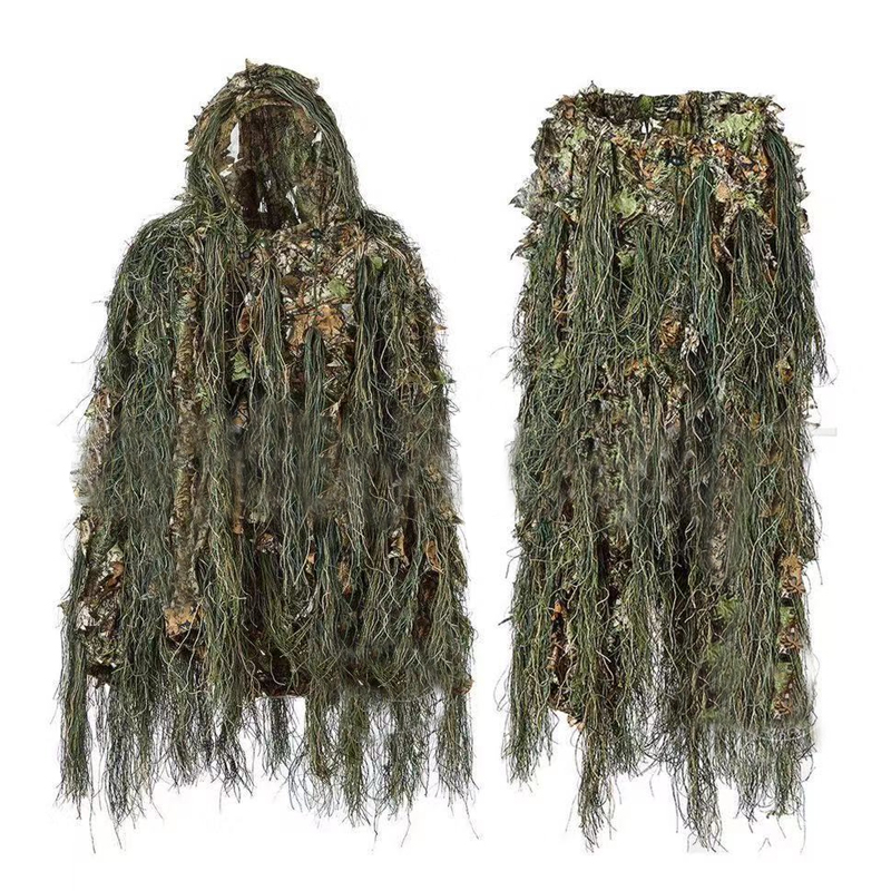 Ghillie Suit Woodland - Ghillie Suit Hunting Woodland 3D Bionic