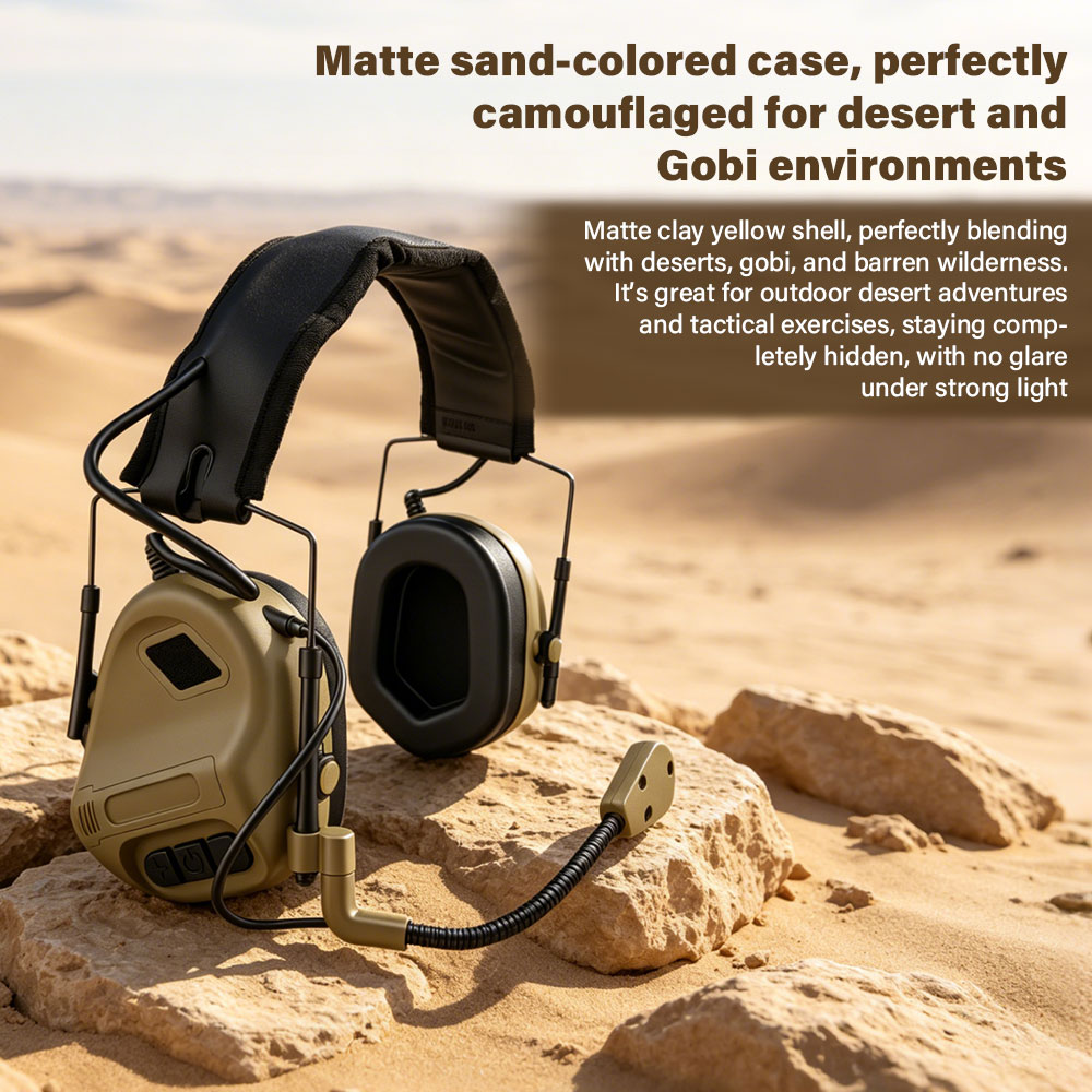 Shooting Ear Muff - Tactical Headset Communication Noise Reduction Earmuffs