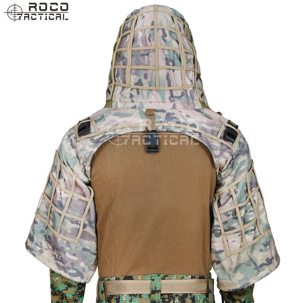 ROCOTACTICAL Military Sniper G - Ghillie Suit Woodland review and price