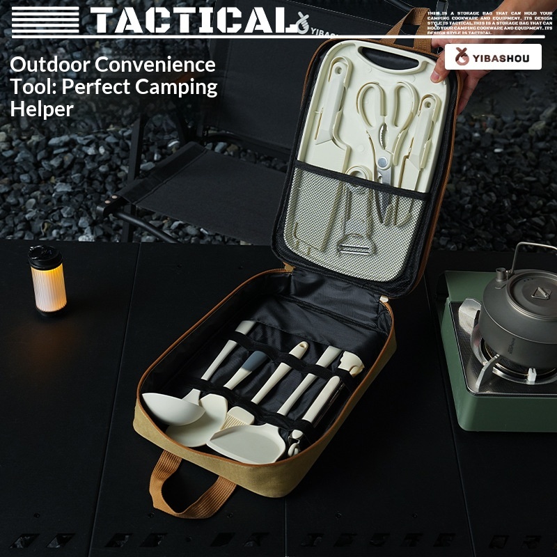 Portable 9Pcs Camping Kitchenw - Outdoor Hunting Kitchen review and price
