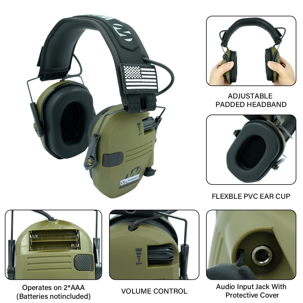 Outdoor hunting/shooting earmu - Shooting Ear Muff review and price