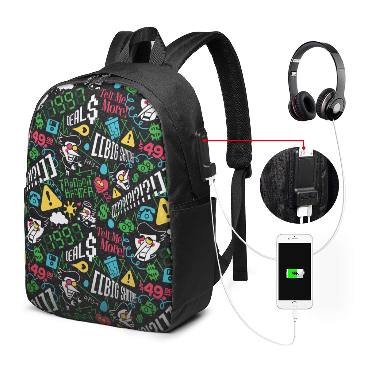 Deltarune SPAMTON G Backpack T - G&T Hunting & Outdoor Gun Shop Photos review and price