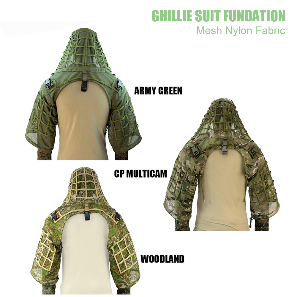 Ghillie Suit Foundation, Ghill - Ghillie Suit Woodland review and price