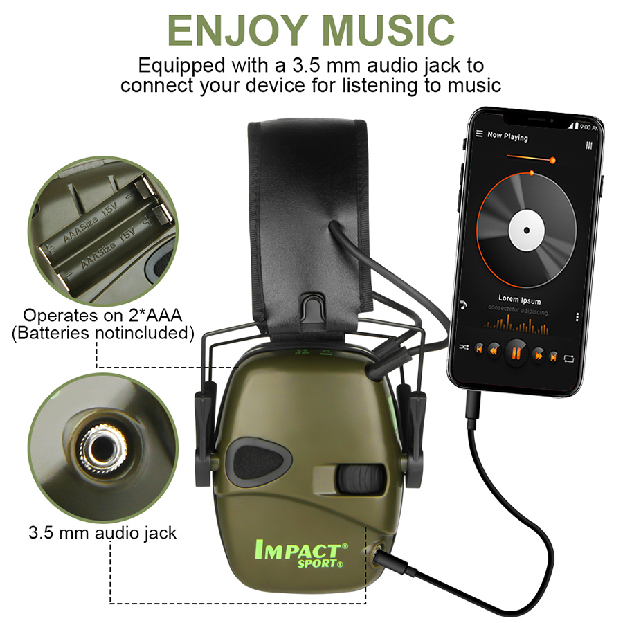 Earmuffs Active Headphones for - Shooting Ear Muff review and price