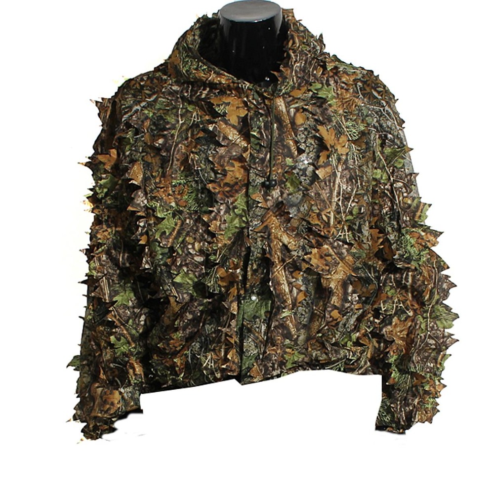 Adult 3D Leaves Bionic Camoufl - Ghillie Suit Woodland review and price
