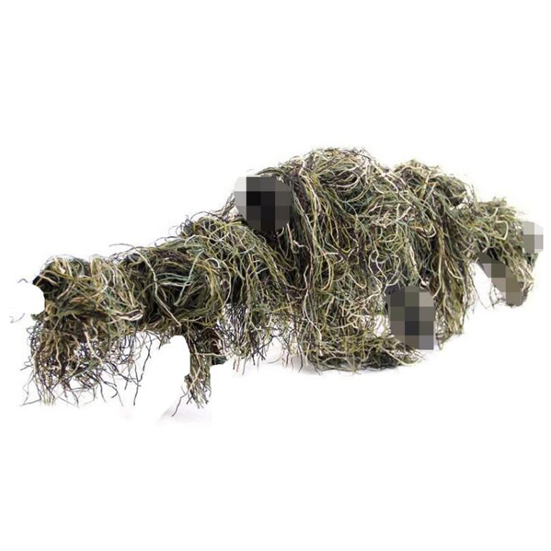 Grass Type Hunting Rifle Wrap  - Ghillie Suit Woodland review and price