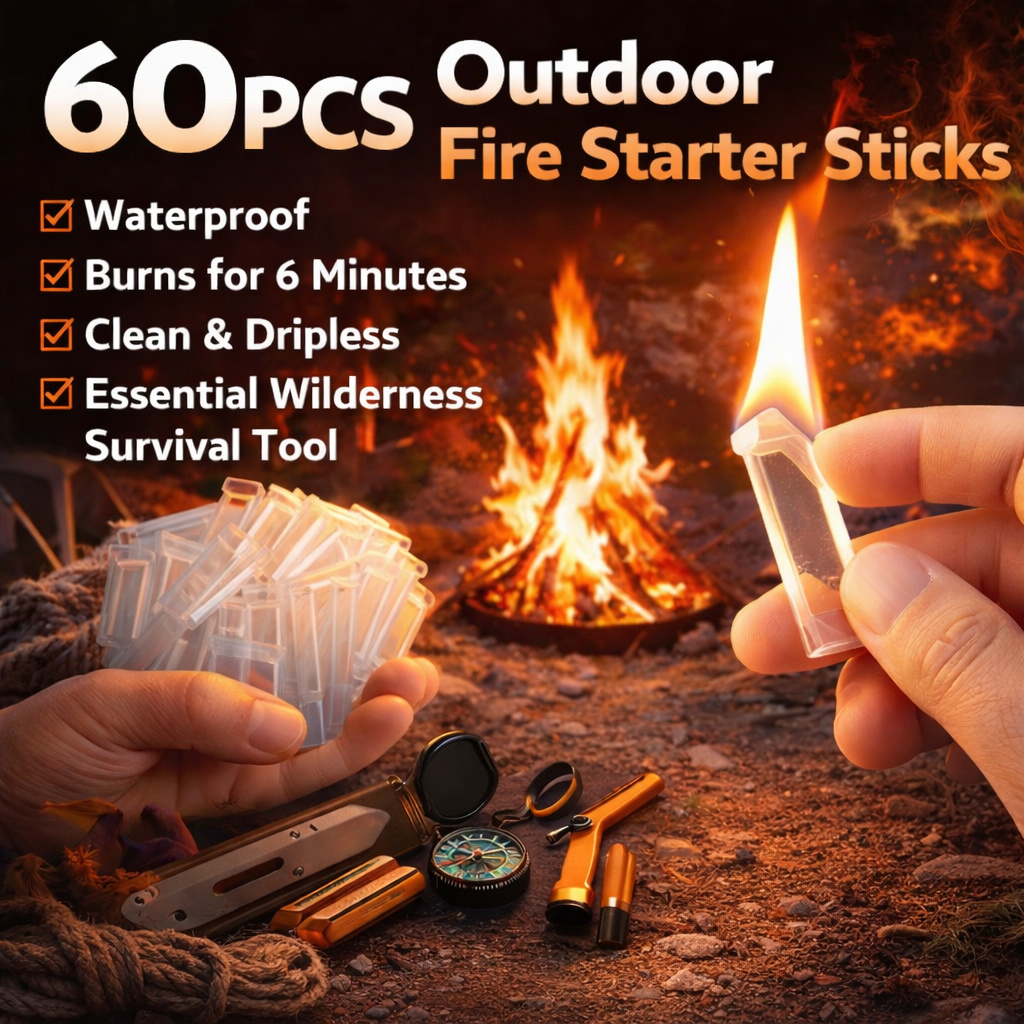 Fire Starter Sticks 60 Pcs Cle - Fire Starter Waterproof review and price