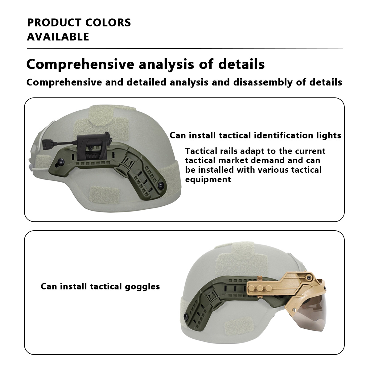Helmet Side Guide Rail Tactica - Outdoor Hunting Guide review and price