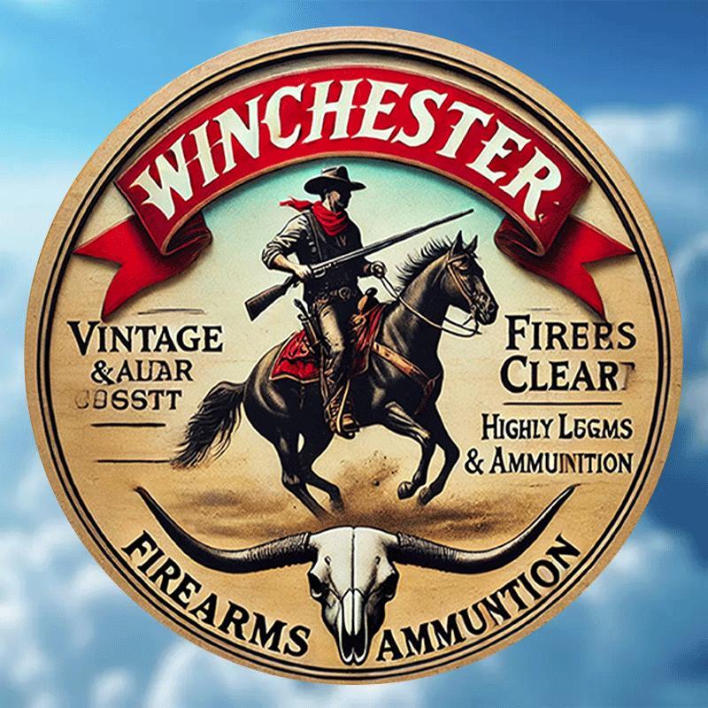 Winchester vintage round metal - Outdoor Hunting Events review and price