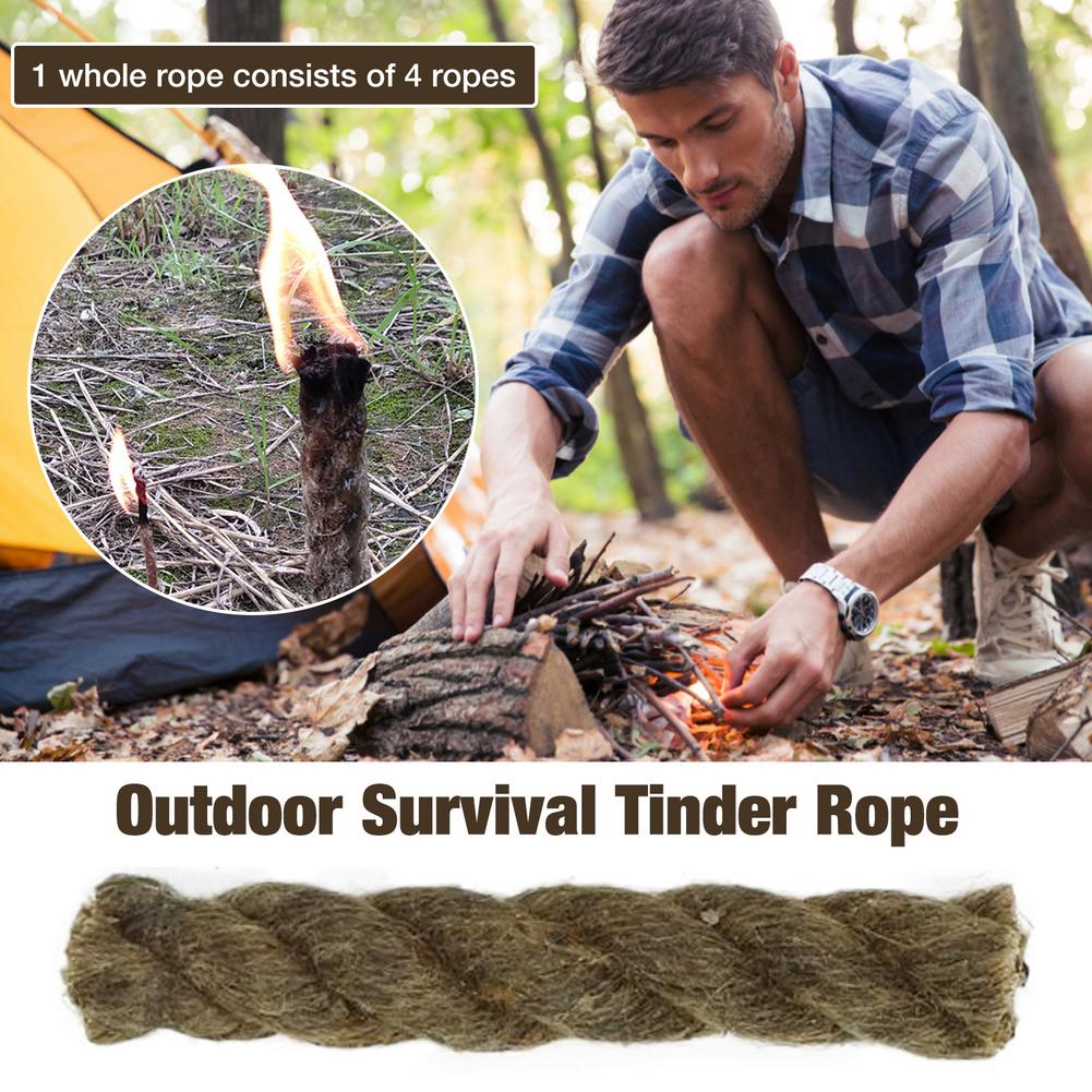 5PCS Tinder Rope Survival Fire - Fire Starter Waterproof review and price