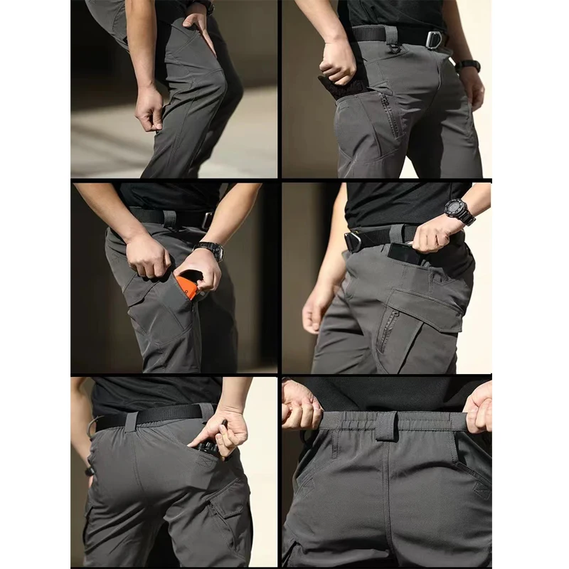 Men's Elastic Hiking Trekking  - Outdoor Hunting Trousers review and price