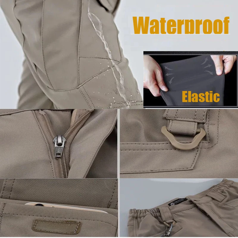 Men's Elastic Hiking Trekking  - Outdoor Hunting Trousers review and price