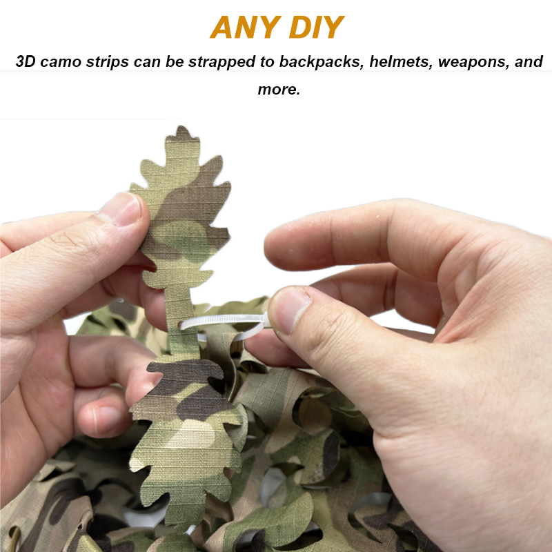 5Pcs/set 3D Camouflage Strips  - Ghillie Suit Woodland review and price