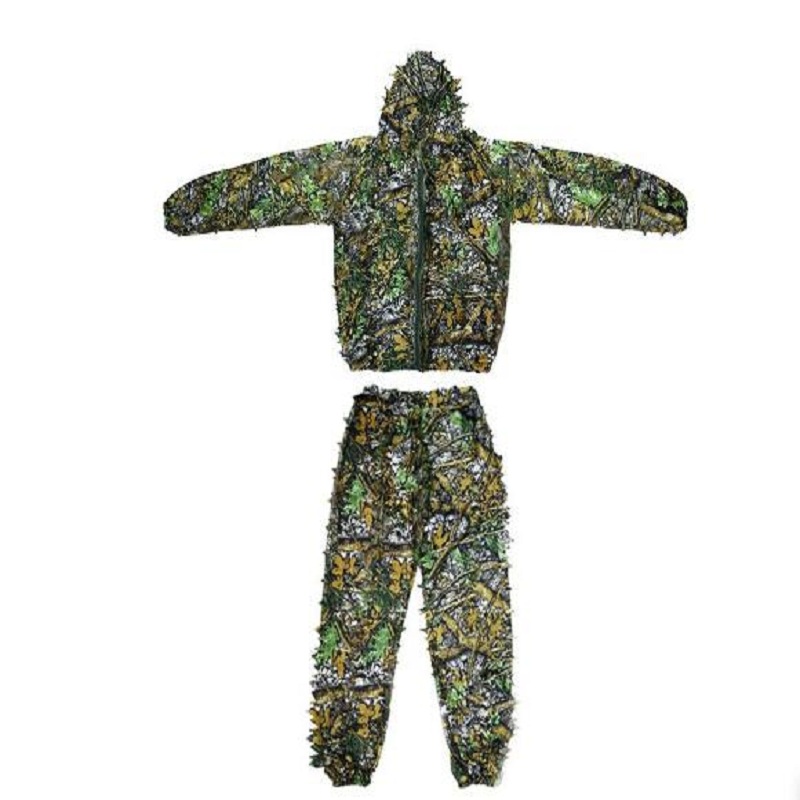 3D Hunting Clothes Sniper Airs - Ghillie Suit Woodland review and price