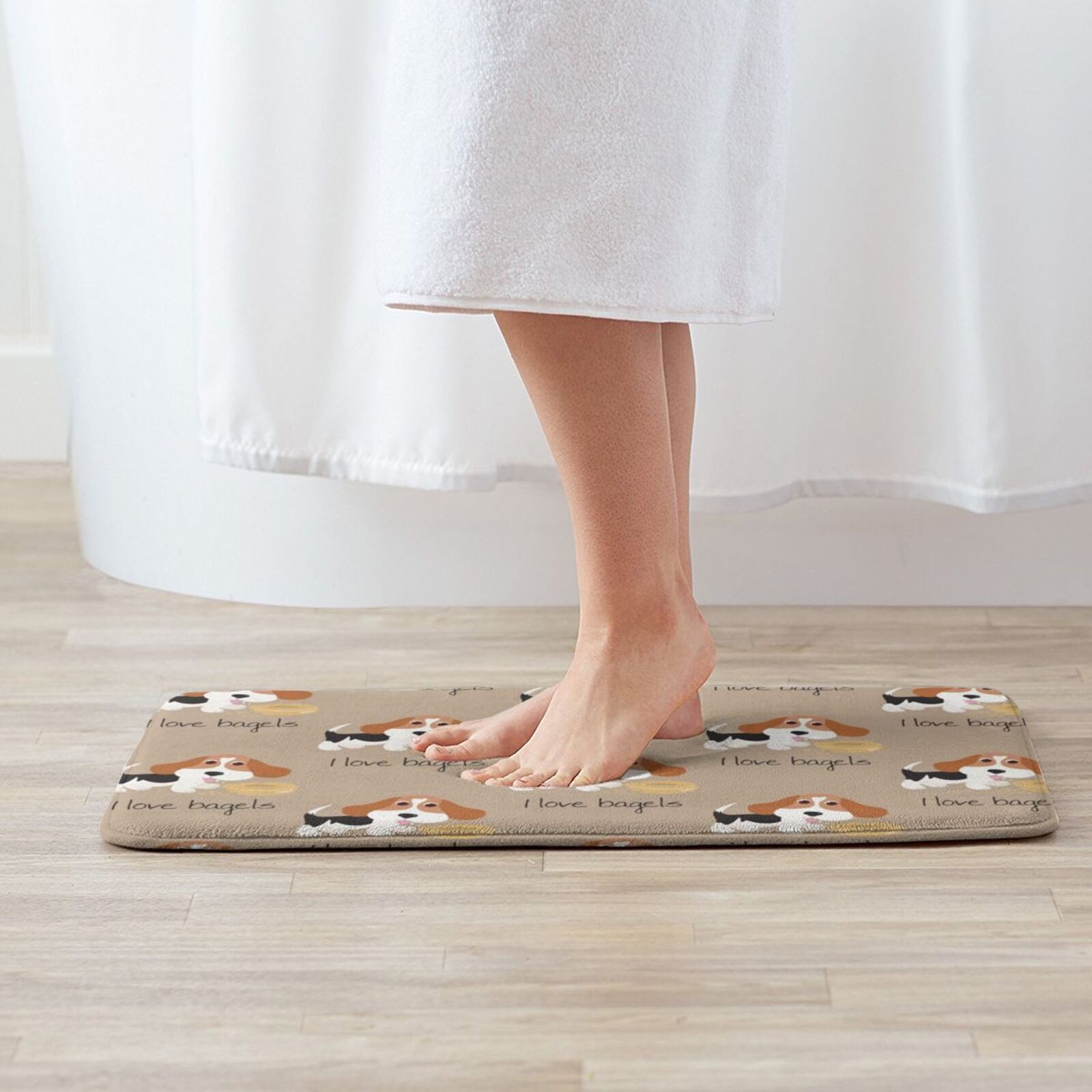 I Love Bagels ? Bonnieportrait - Hunting Outdoor Mat review and price