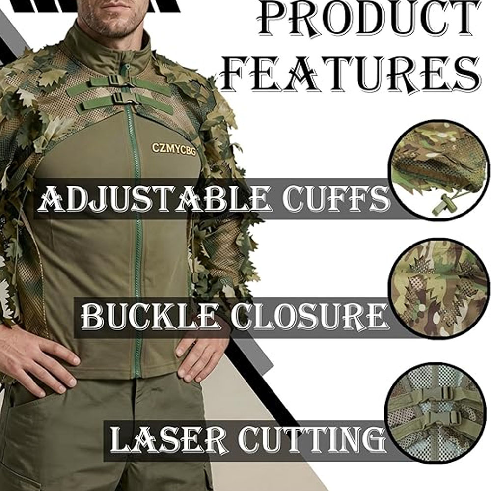 Cape Style Ghillie Suit Camo L - Ghillie Suit Woodland review and price