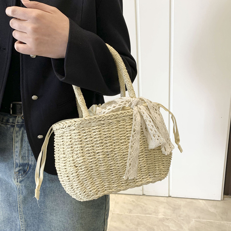 Women Straw Woven Drawstring H - Bow Stringer Tool review and price