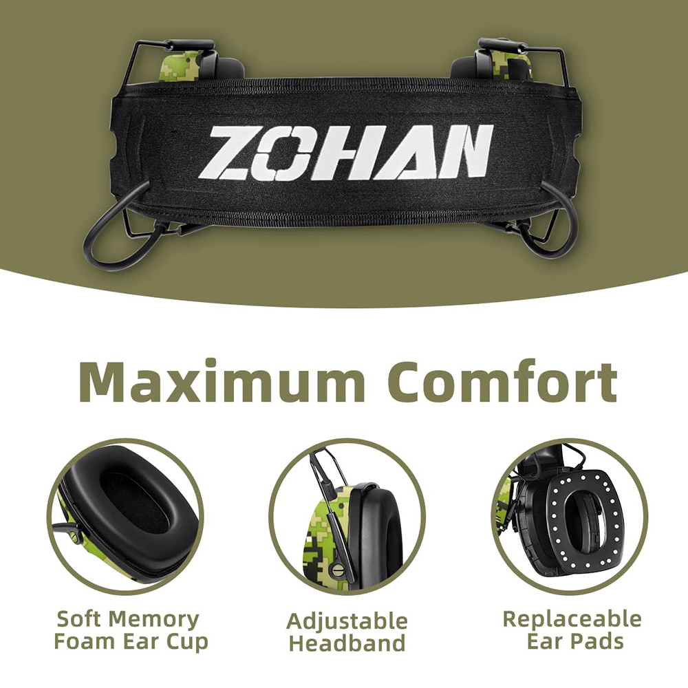 ZOHAN 5.0 Bluetooth Electronic - Shooting Ear Muff review and price