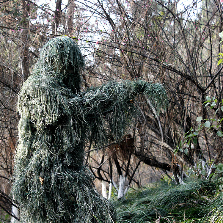 Winter 3D White Snow Ghillie S - Ghillie Suit Woodland review and price