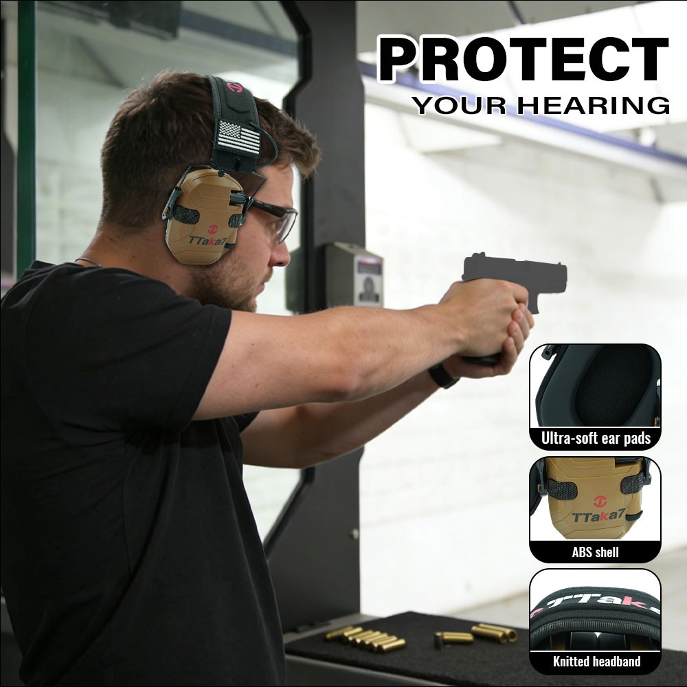 New W1/W3 Foldable Electronic  - Shooting Ear Muff review and price