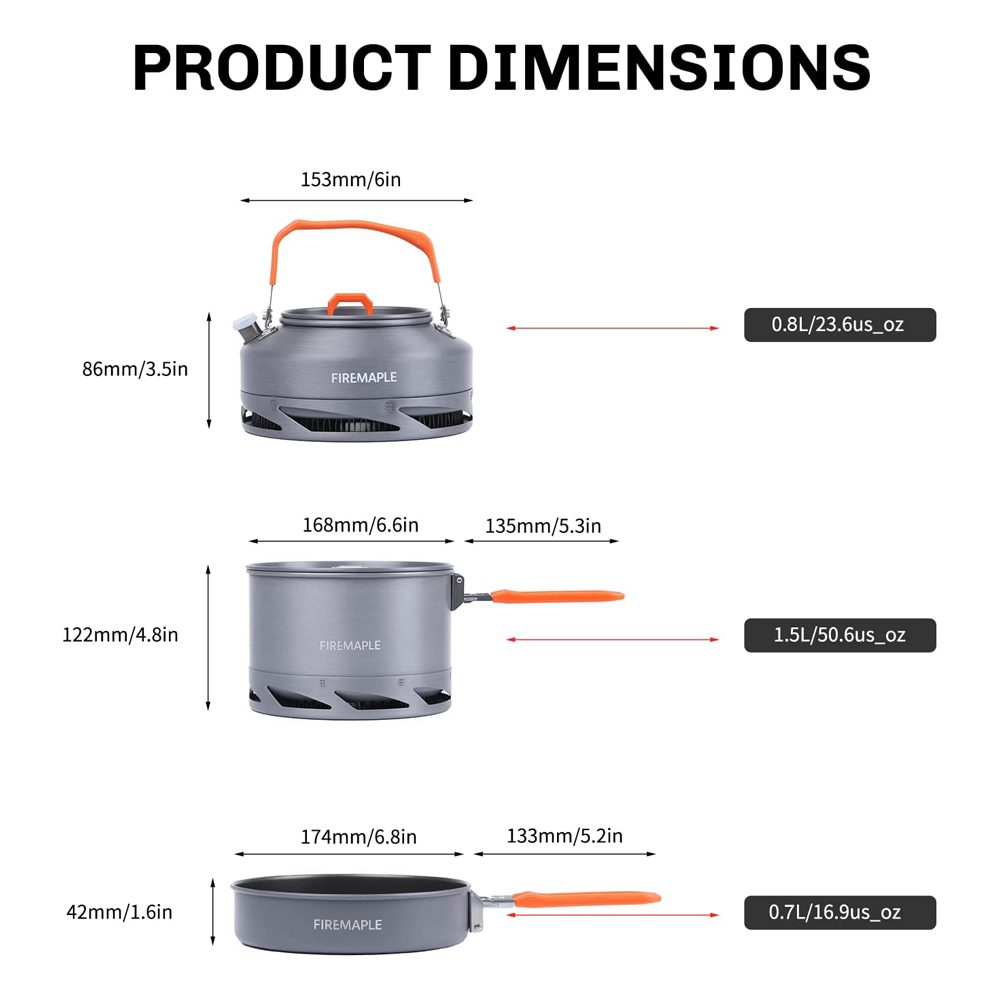 Fire Maple Camping Cookware Ut - Outdoor Hunting Kitchen review and price
