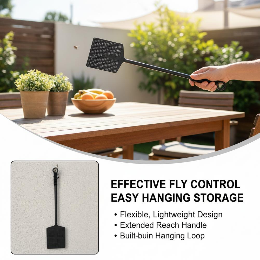 Fly Swatter with Long Handle M - Outdoor Hunting Kitchen review and price
